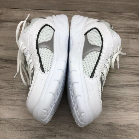 Apis Mt. Emey Shoes Mens 9 M/W (D/2E) 9701-3L White Leather Therapeutic Sneakers main image 4